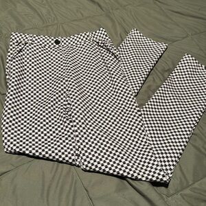 Betabrand Yoga Dress Pants with cute Cat design